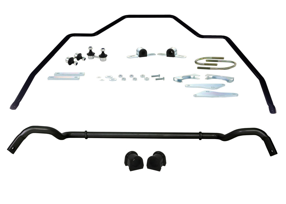 Fulcrum Suspensions Front and Rear Sway Bar - Vehicle Kit to Suit Mitsubishi Triton MQ, MR 4wd