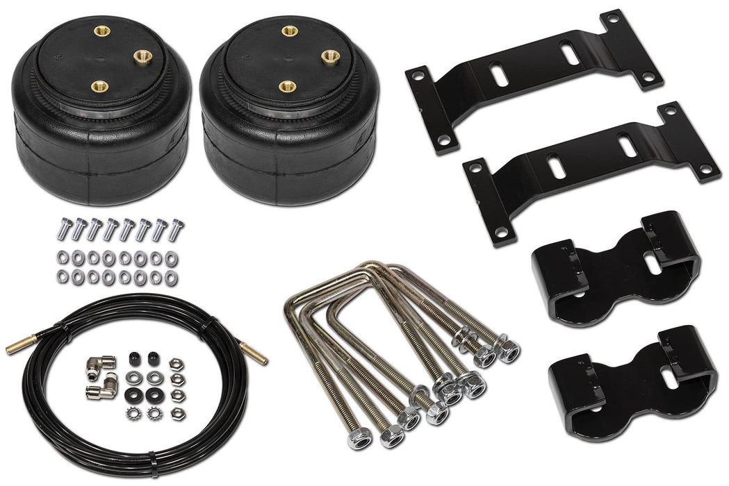 Fulcrum Suspensions Polyair Bellows "No Drill" Kit to suit Nissan Navara D40 2006 - 2015 standard height