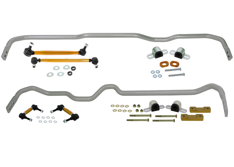 Fulcrum Suspensions Front and Rear Sway Bar - Vehicle Kit to Suit Audi, Seat, Skoda and Volkswagen PQ35 Awd