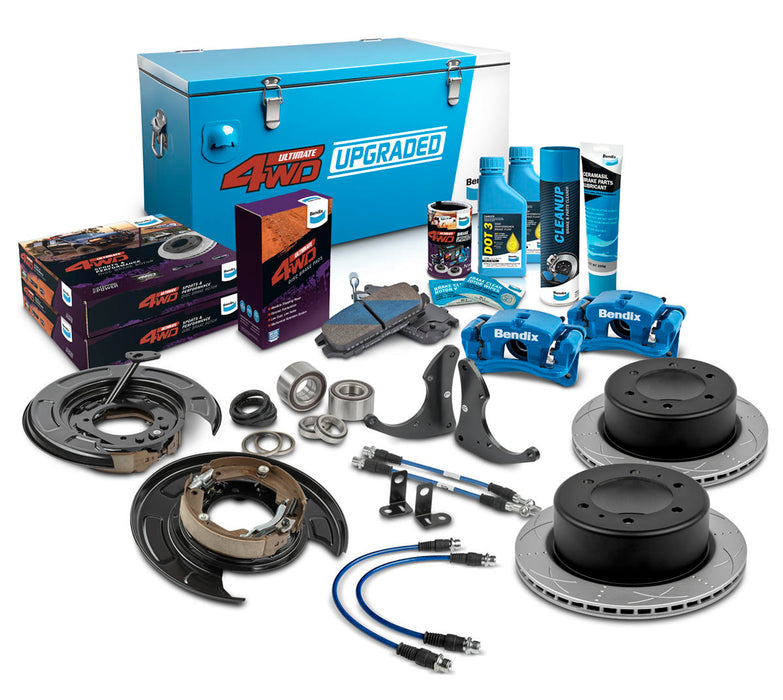 Fulcrum Suspensions Rear 2" Big Brake Upgrade Kit to suit Toyota Hilux GUN123, 136 & TGN121 2015-on requires 15" wheels or larger