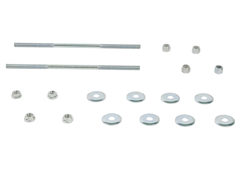 Fulcrum Suspensions Universal Sway Bar Link - Treaded Rod and Bushings style - 240mm Without Bushings