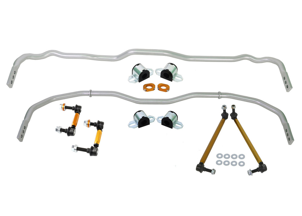 Fulcrum Suspensions Front and Rear Sway Bar - Vehicle Kit to Suit Toyota Yaris XP Awd