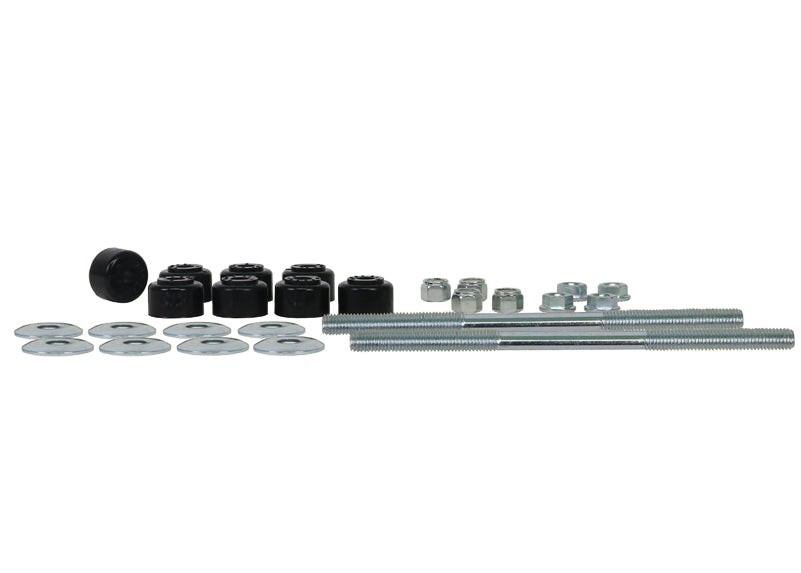 Fulcrum Suspensions Universal Sway Bar Link - Treaded Rod and Bushings style - 202mm With Bushings