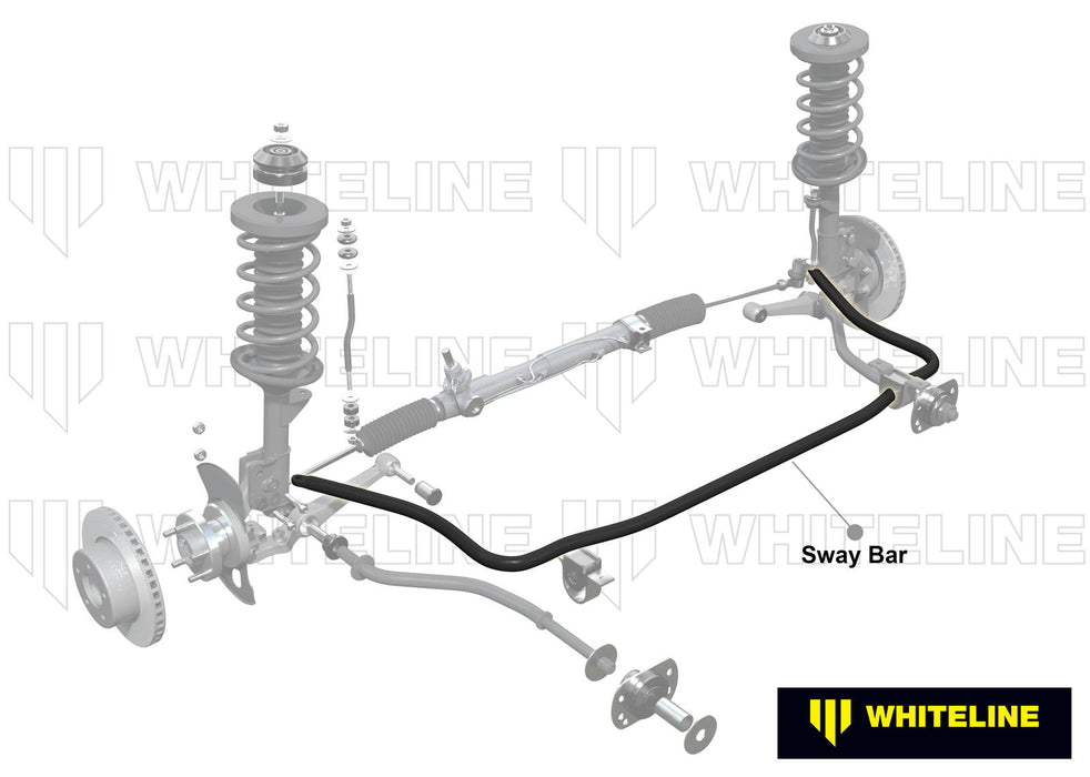 Fulcrum Suspensions Front Sway Bar - 20mm 3 Point Adjustable to Suit Toyota Mr2 SW20