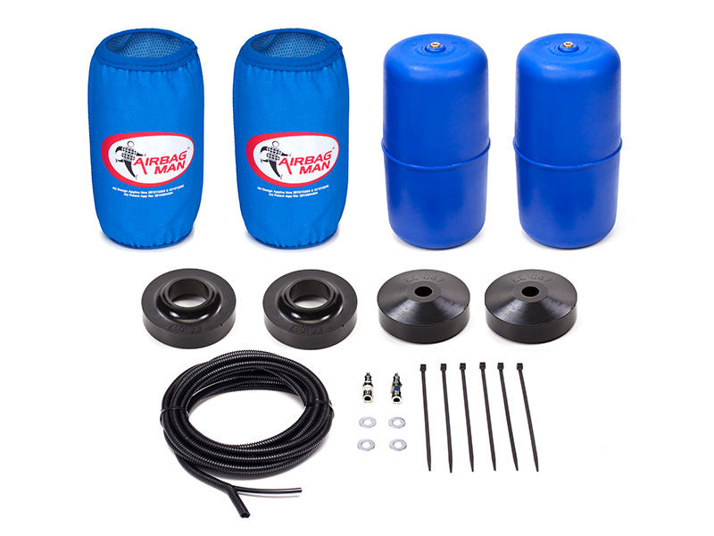 Fulcrum Suspensions Coil Rite High Pressure Airbag Kit to suit FORD EVEREST UA 07/15-21 40-50mm Raised & EVERESTP UB / P704 22-23 25mm Raised