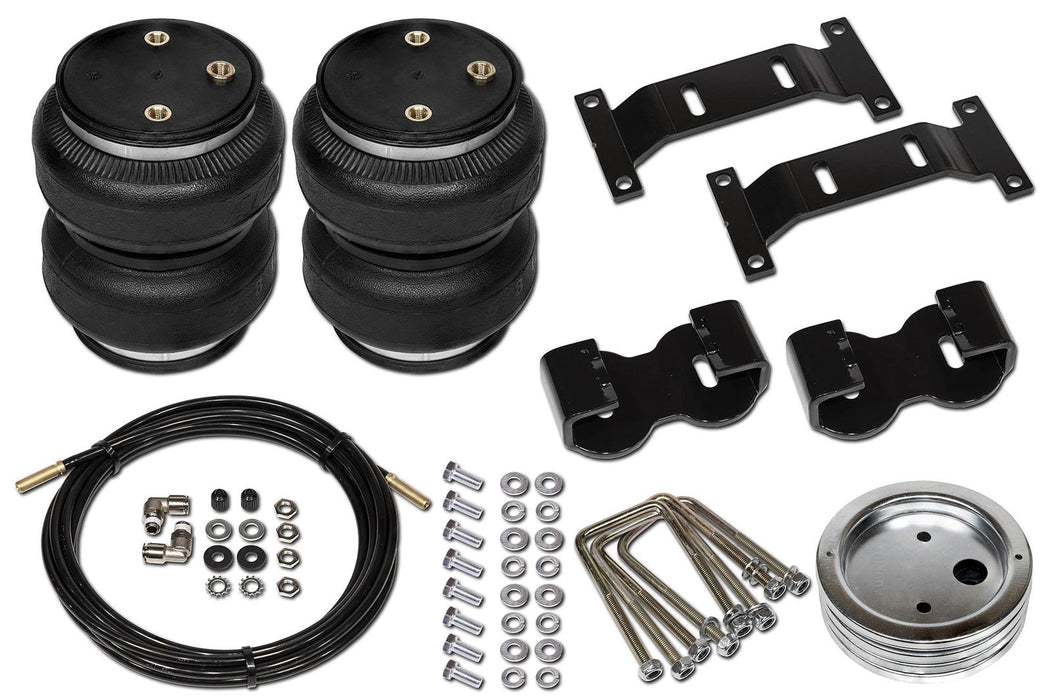 Fulcrum Suspensions Polyair Bellows "No Drill" Kit to suit Nissan Navara D40 2006 - 2015 2" lift
