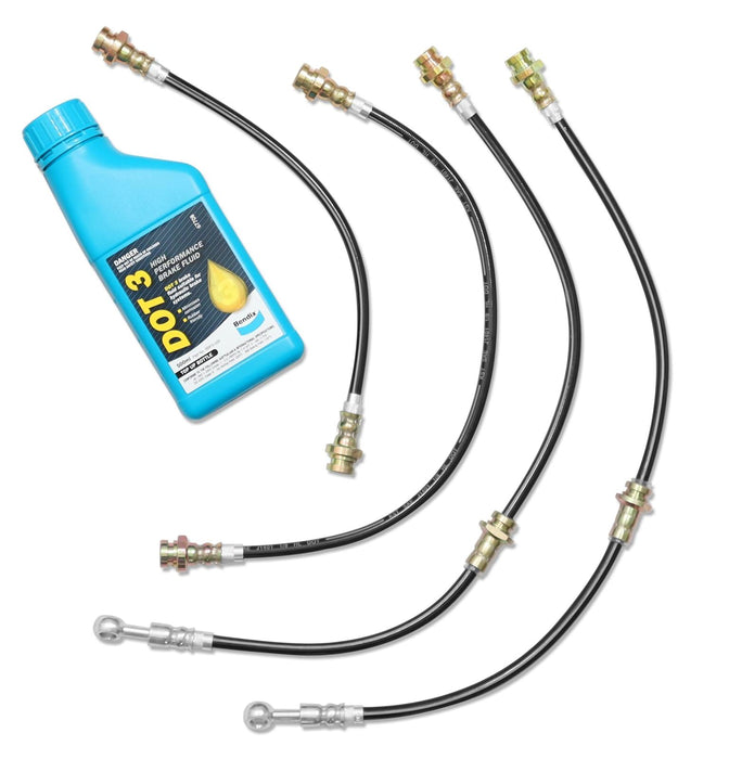 Fulcrum Suspensions Extended Brake Line Kit to suit Suzuki Jimny 2018-on