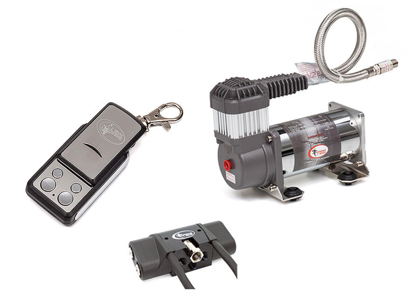 Fulcrum Suspensions Wireless Air Control Kit with Heavy Duty Compressor (No Air Tank)