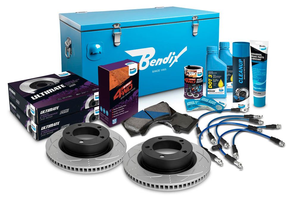 Fulcrum Suspensions Front 2" Brake Upgrade Kit to suit Toyota Land Cruiser 200 Series UZJ200 & VDJ200 up to 2012 with 340mm Rotor