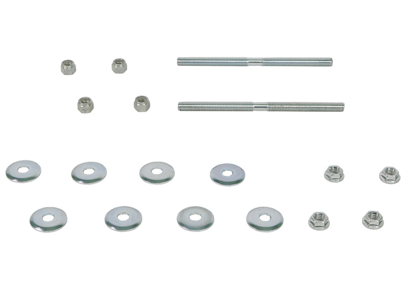 Fulcrum Suspensions Universal Sway Bar Link - Treaded Rod and Bushings style - 280mm Without Bushings