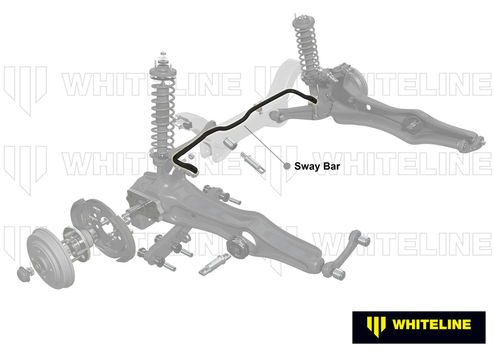 Fulcrum Suspensions Rear Sway Bar - 20mm 3 Point Adjustable to Suit Mini Cooper R50, R56