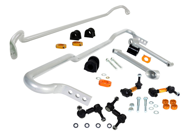Fulcrum Suspensions Front and Rear Sway Bar - Vehicle Kit to Suit Subaru Impreza WRX GE, GH