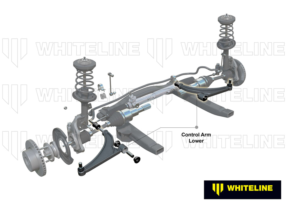 Fulcrum Suspensions Front Control Arm Lower - Arm to Suit Audi, Seat, Skoda and Volkswagen PQ35 Fwd/Awd
