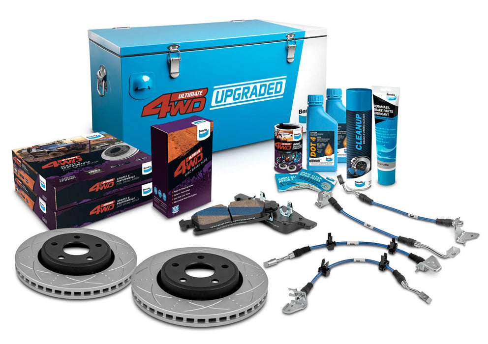 Fulcrum Suspensions Front 2" Brake Upgrade Kit to suit Jeep Grand Cherokee WK, WKII 2010-2018 with 330mmm brake rotor & 17" wheels