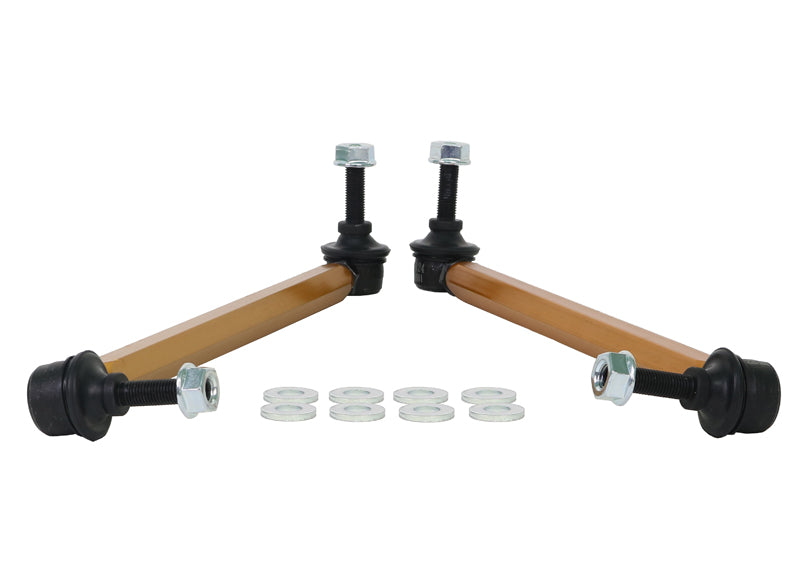 Fulcrum Suspensions Universal Sway Bar Link - Adjustable Ball Style - 10mm Ball Stud 330-355mm