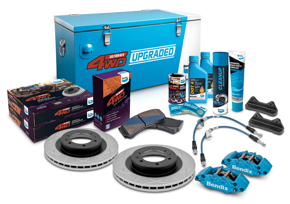 Fulcrum Suspensions Front 0-2" Big Brake Upgrade Kit to suit Holden Colorado RG 2016-on with 18" wheels or larger