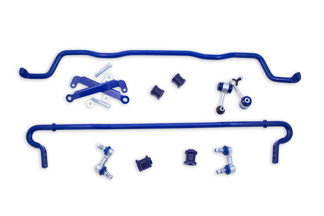 Fulcrum Suspensions 24mm and 24mm Front and Rear Adjustable Sway Bars & Link Kit