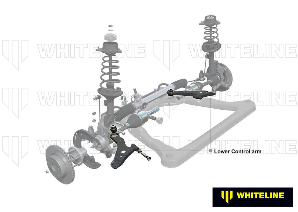 Fulcrum Suspensions Front Control Arm Lower - Arm Left to Suit Audi, Seat, Skoda and Volkswagen MQB Fwd/Awd