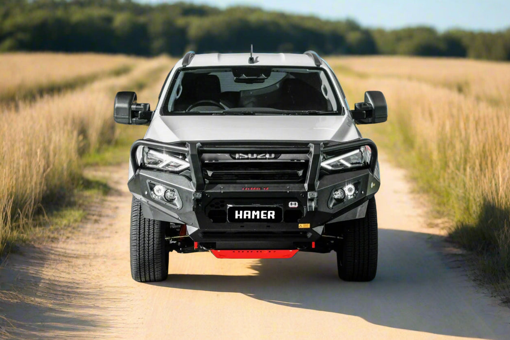 Hamer King series Plus Triple Loop Bull Bar to suit Isuzu MU-X 2021 – Present