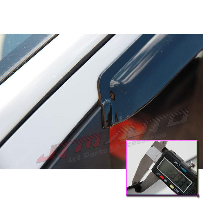 Injection Weather Shields Window Visors to suit D-max Dmax Extra Cab 2012-2020