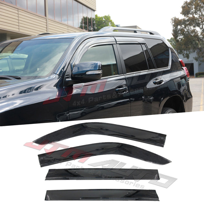 Best Weathershields Weather Shield Window Visor suit Toyota Prado 150 2009-2023