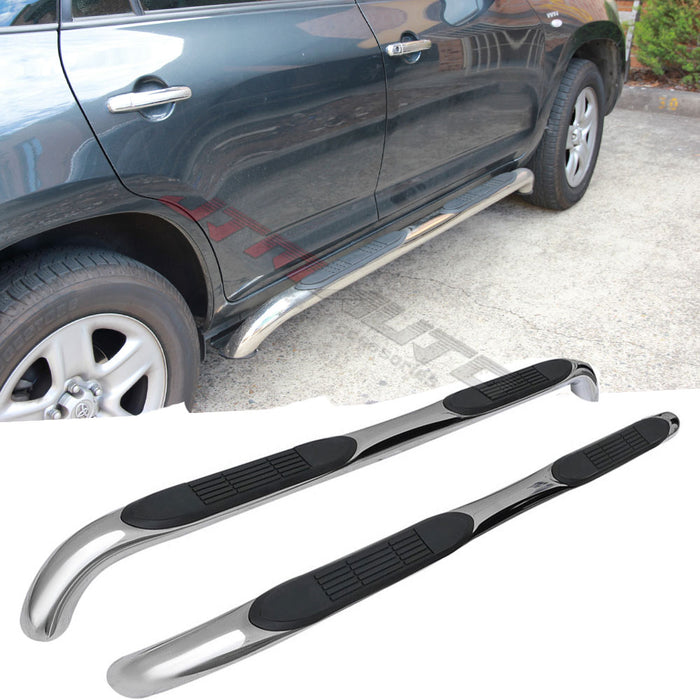 Side Steps 3" Stainless Steel Running Board suitable for Toyota Rav4 2006-2012