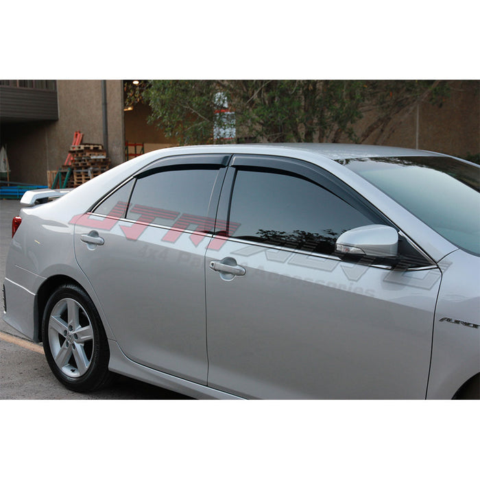 Weather Shield Weathershield Window Visor to suit Toyota Aurion 2012-2015