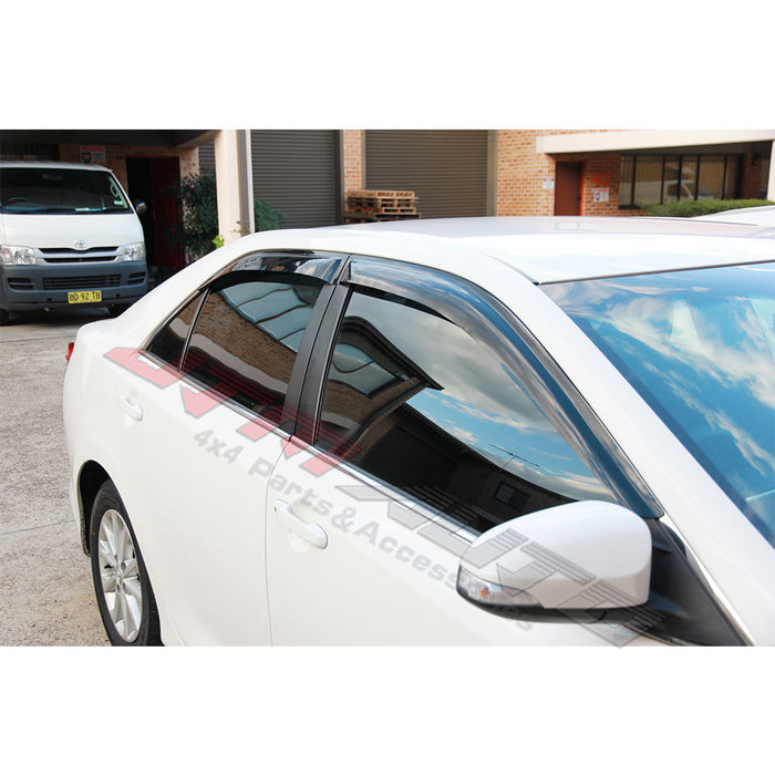 Premium Weather Shields Window Visors to suit Toyota Camry 2012-2015