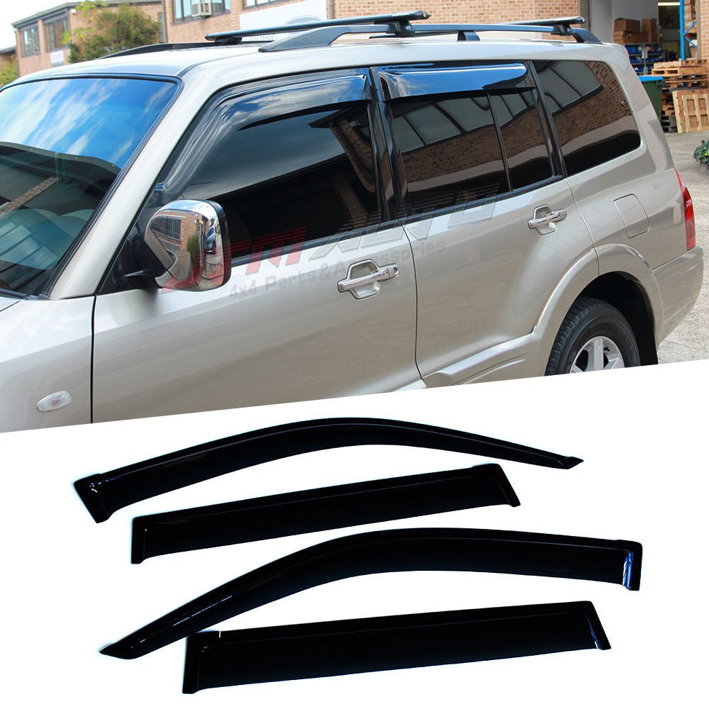 Weathershields Weather Shields Window Visor to suit TOYOTA PRADO 120 2 ...