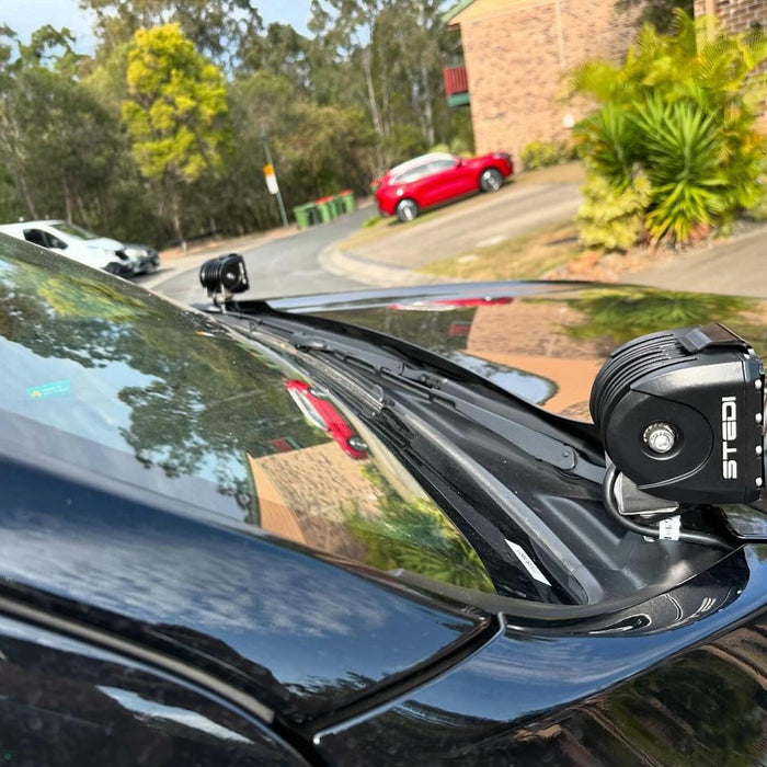 LED Bonnet Bracket LB-207 (PAIR) to suit BT-50 2021+
