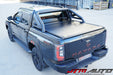 Lockable roller shutter protecting the Navara D27 cargo tub