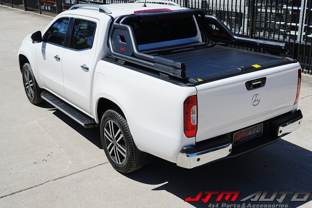 Matte black aluminium roller shutter for Mercedes-Benz X-Class