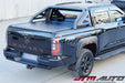 Matte black aluminium roller shutter for Navara D27 dual-cab ute