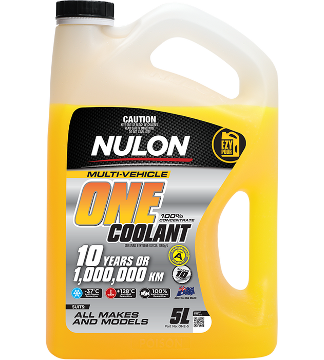 Nulon Multi-Vehicle ONE Coolant 100% Concentrate 5L