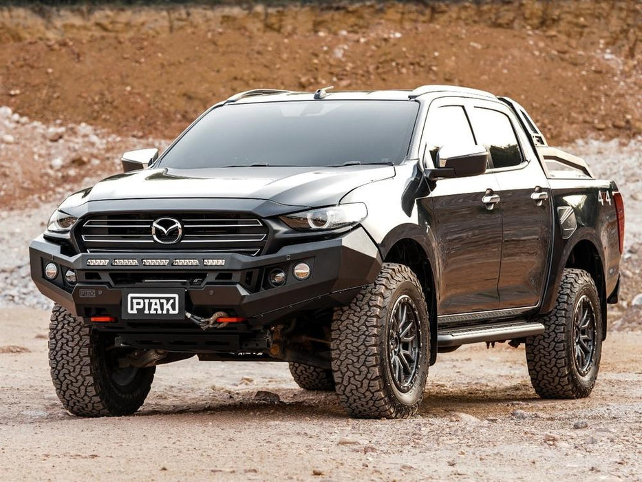Piak ADR Genesis Non Loop Bull Bar (Black Recovery Points & Bash Plate) to suit Mazda BT-50 7/2020 to 12/2024