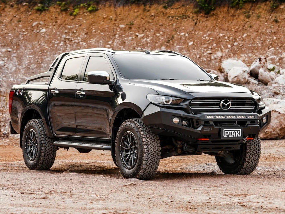 Piak ADR Genesis Non Loop Bull Bar (Black Recovery Points & Bash Plate) to suit Mazda BT-50 7/2020 to 12/2024