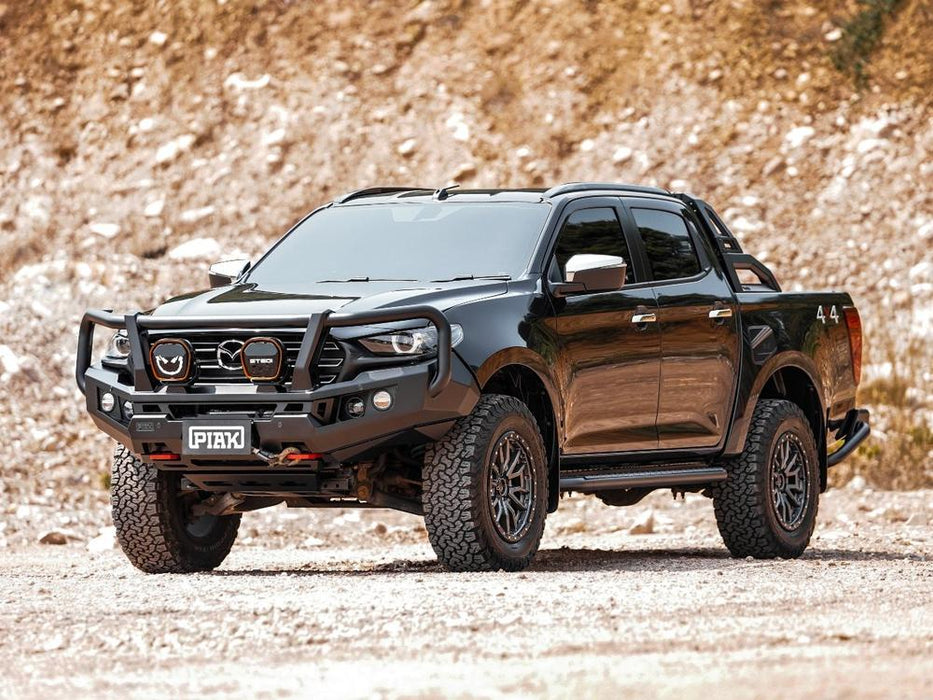 Piak ADR Genesis Loop Bull Bar (Black Recovery Points & Bash Plate) to suit Mazda BT-50 7/2020 to 12/2024