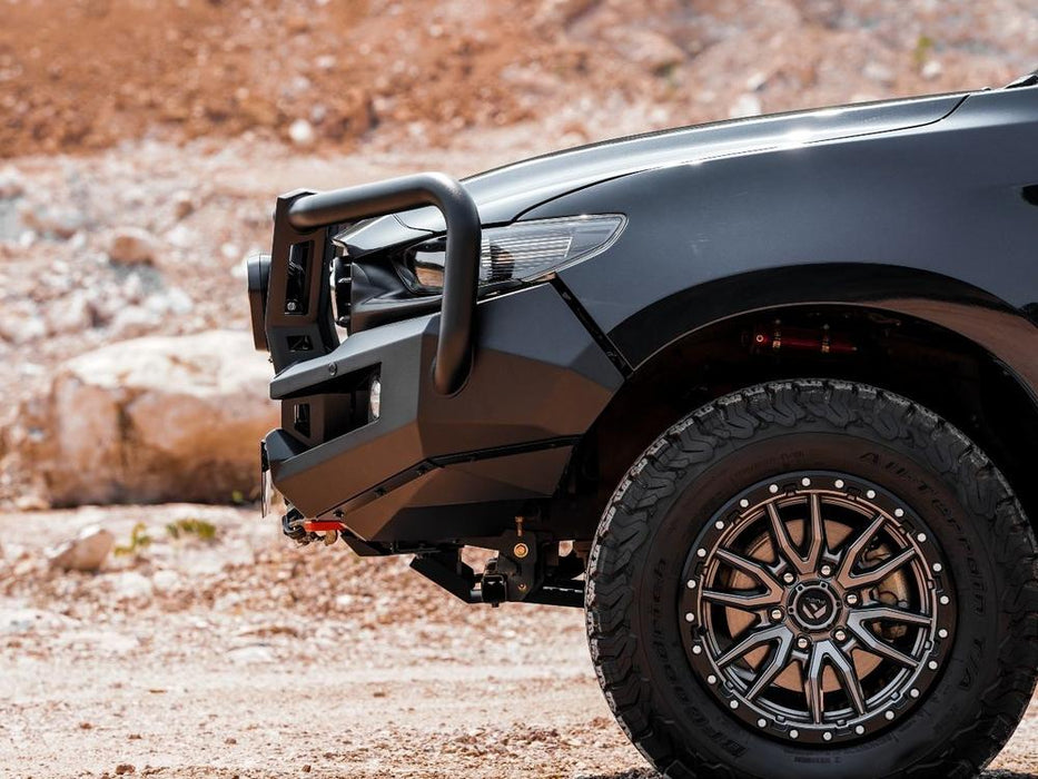 Piak ADR Genesis Loop Bull Bar (Black Recovery Points & Bash Plate) to suit Mazda BT-50 7/2020 to 12/2024