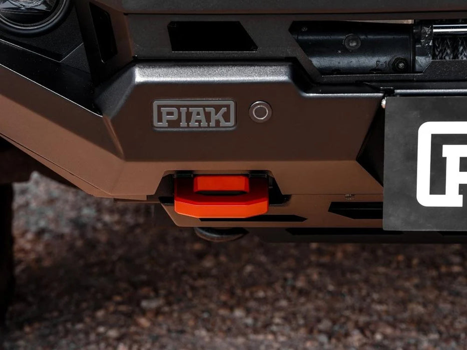 Piak ADR Genesis Loop Bull Bar (Orange Recovery Points & Black Bash Plate) to suit Mazda BT-50 7/2020 to 12/2024