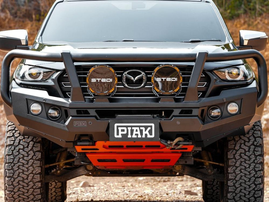 Piak ADR Genesis Loop Bull Bar (Orange Recovery Points & Bash Plate) to suit Mazda BT-50 7/2020 to 12/2024