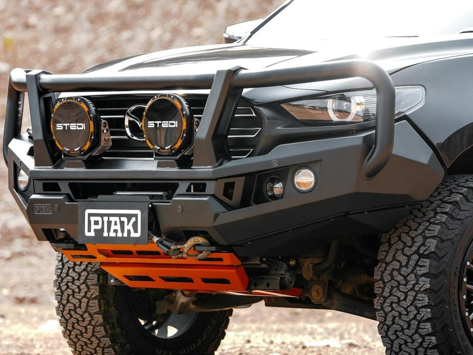 Piak ADR Genesis Loop Bull Bar (Orange Recovery Points & Bash Plate) to suit Mazda BT-50 7/2020 to 12/2024