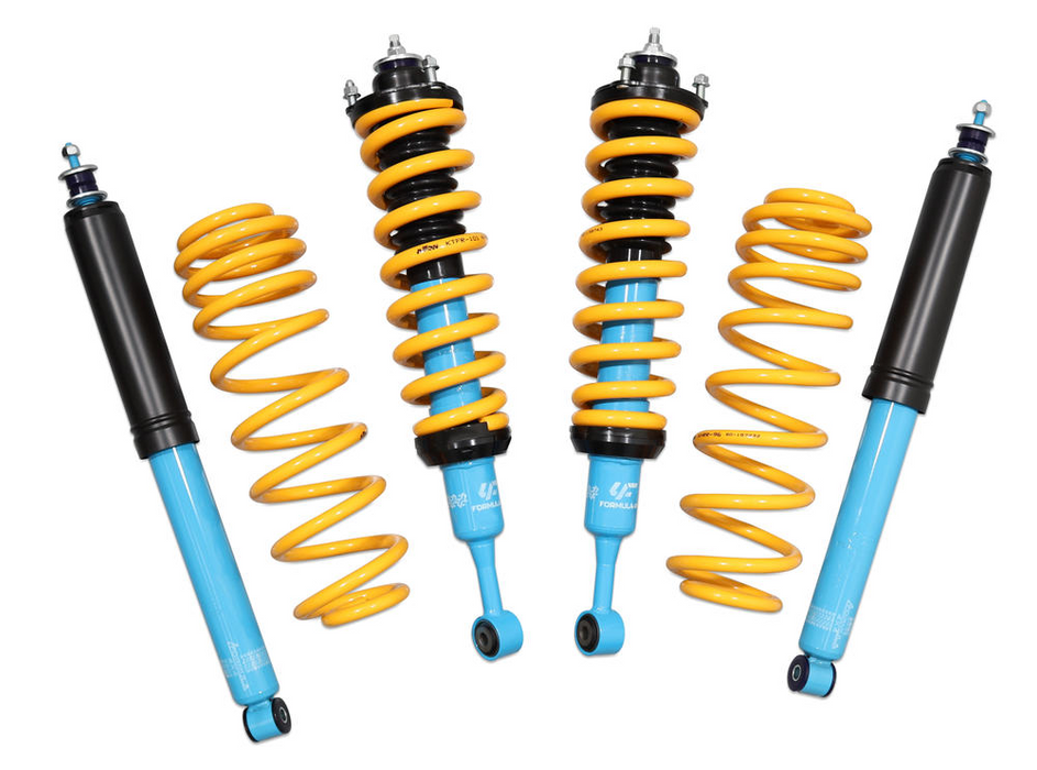 2 Inch 50mm Formula 4x4 Lift Kit with Height Adjustable ReadyStruts to suit Toyota Prado 120 & 150 Series & FJ Cruiser 2006-2018