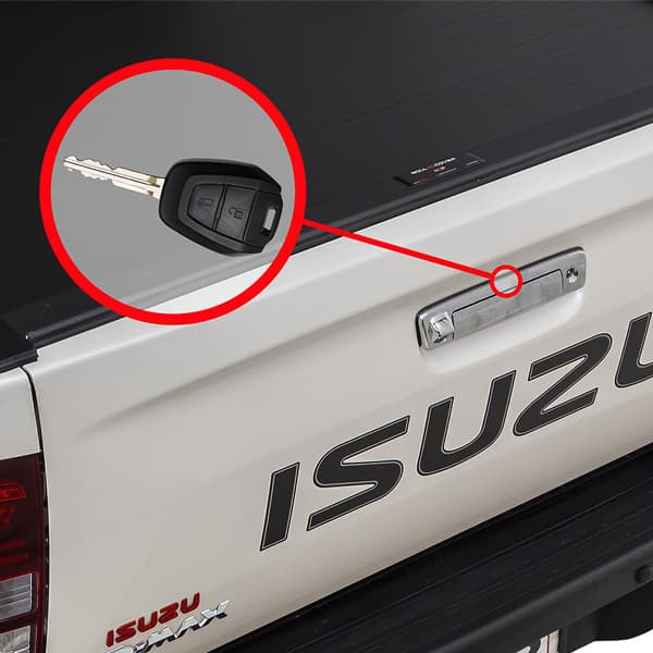 HSP Tailgate Lock to suit LDV T60 2018-2023 Dual Cab or Mega Tub (For No Barrel Lock only)