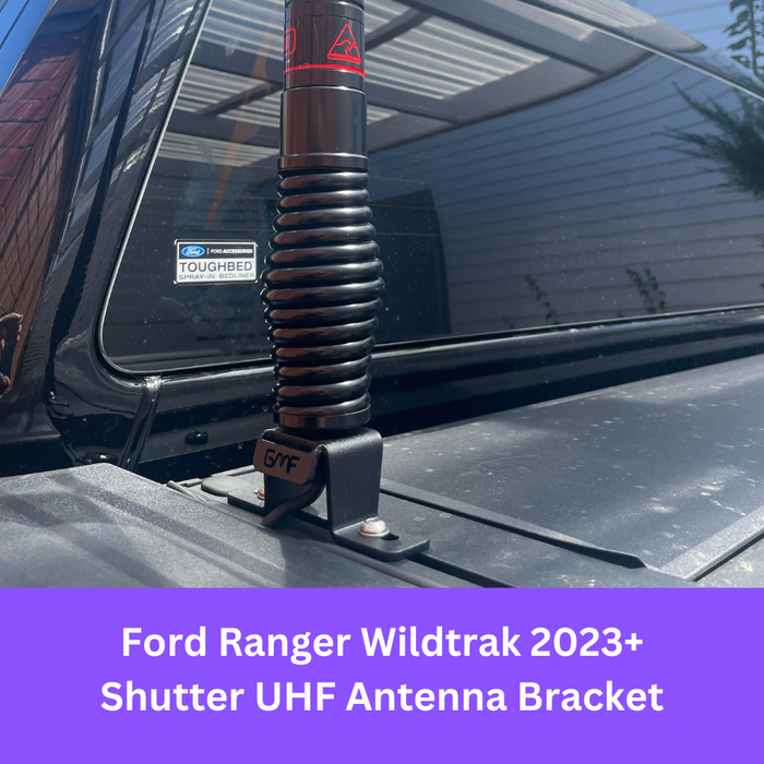 Shutter Aerial UHF Antenna Bracket SB-038 to suit Ford Wildtrak 2023+