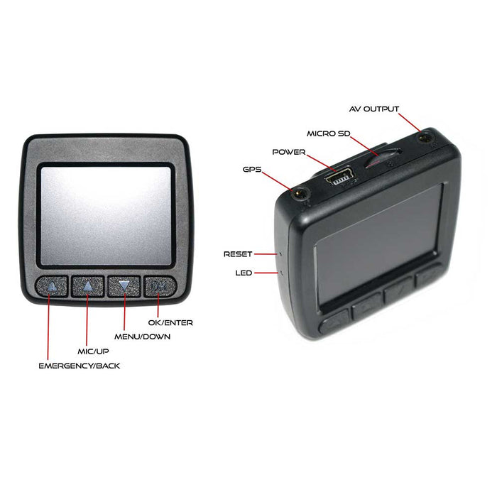 Street Guardian SG9665TC – 1 Channel Full HD 1080P Dash Camera