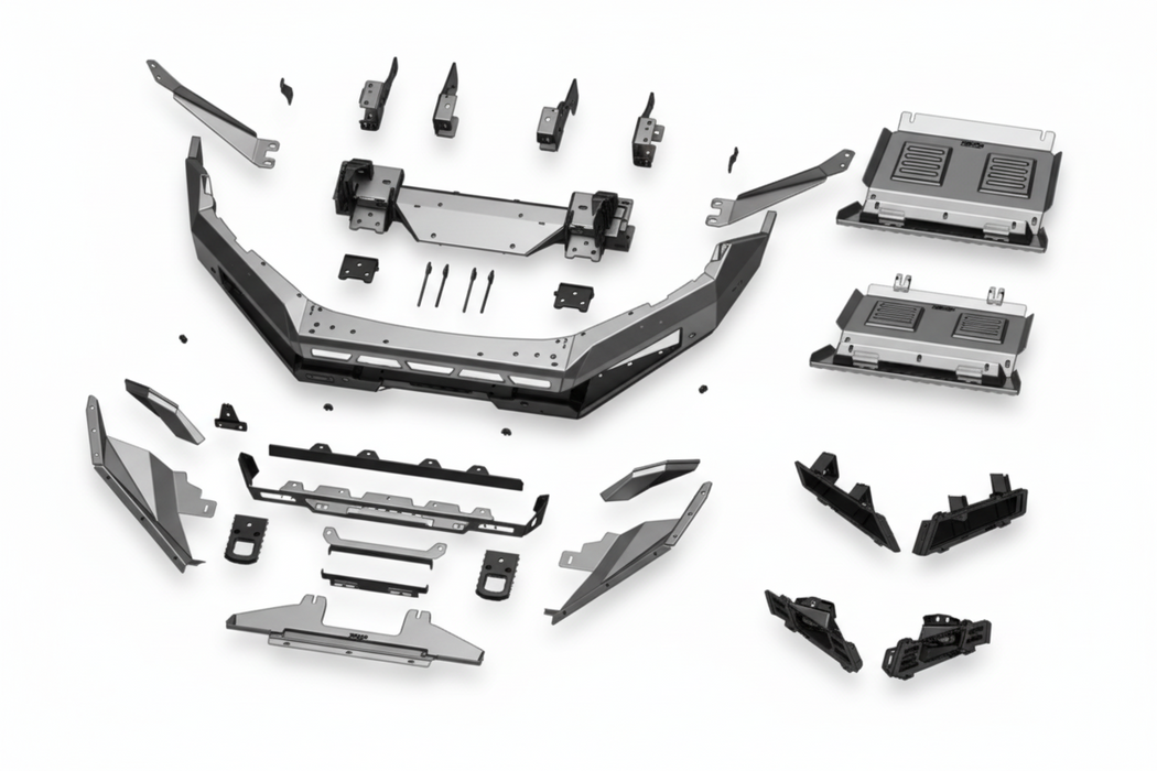 Piak ADR Genesis Non Loop Bar to suit Isuzu D-Max (2024 - on)