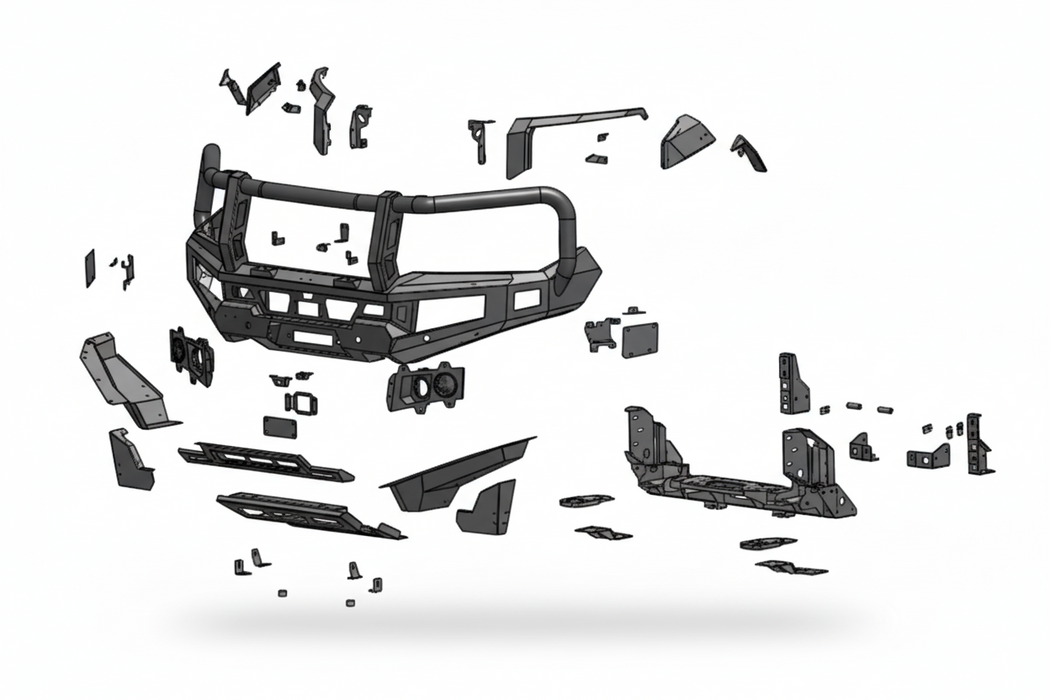 Piak ADR Genesis Loop Bar to suit Mitsubishi Triton MV (2024 - on)