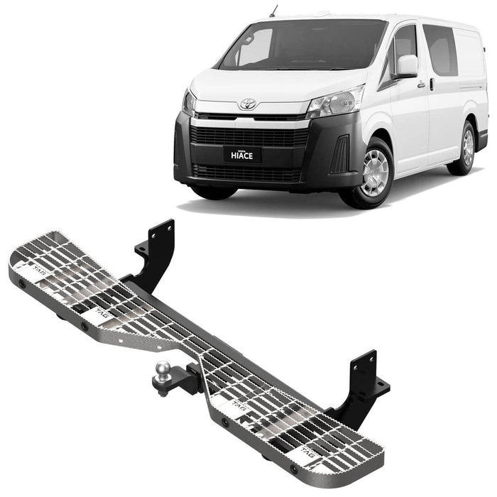 TAG Rear Step & Towbar for Toyota Hiace / Commuter (02/2019 - 07/2025) (No Wiring Harness)