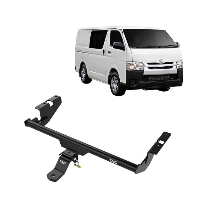 TAG Standard Duty TLP Towbar and Direct Fit Wiring Harness for Toyota Hiace (01/2005 - 01/2019)