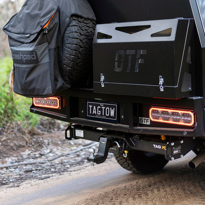 TAG Extreme Recovery Towbar & Direct Fit Wiring for Mazda BT-50 & Isuzu D-MAX (07/2020 - on) - Cab Chassis Without Step